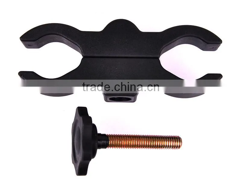 2x25mm Wholesale Hunting Torch Light Flashlight Gun Mount