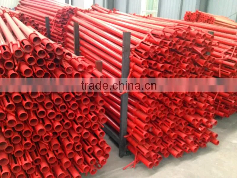 Steel props use in construction /adjustable pipe support
