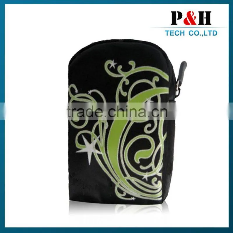 Stylish printed camera bag for girls with string