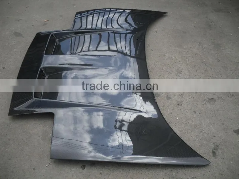 toyota mr2 sw20 border style carbon fiber engine hood