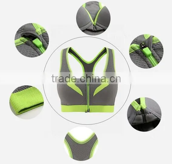 Summer Style Women Cotton Stretch Athletic Vest Gym Fitness Sports Bra