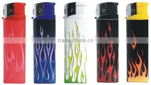 plstic lighter wrapped with pvc