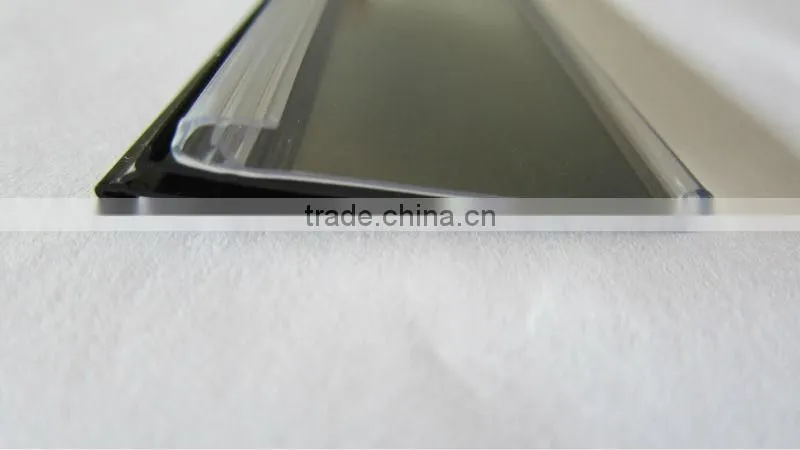 plastic price tags holder /data strip for supermarker