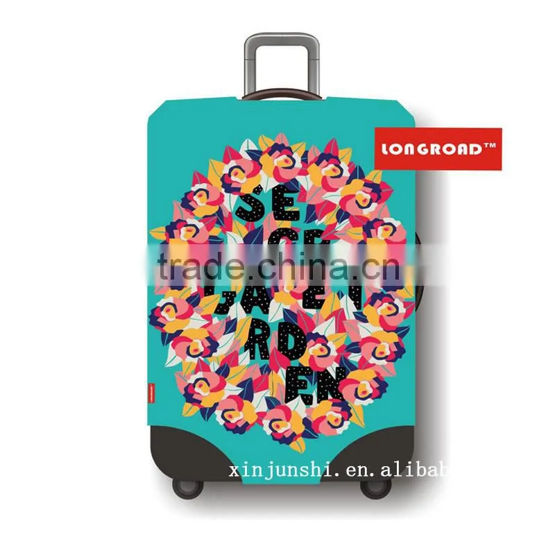 Stronger Elastic Neoprene Suitcase Pattern Luggage Protection Cover