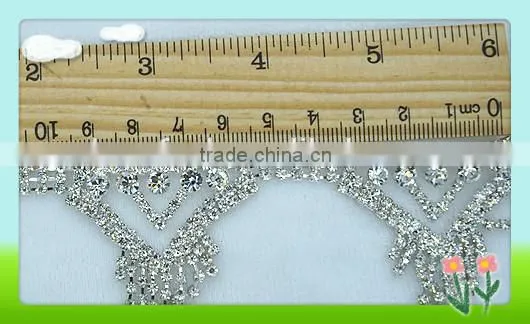 2015 Fashion rhinestone chain trimmings