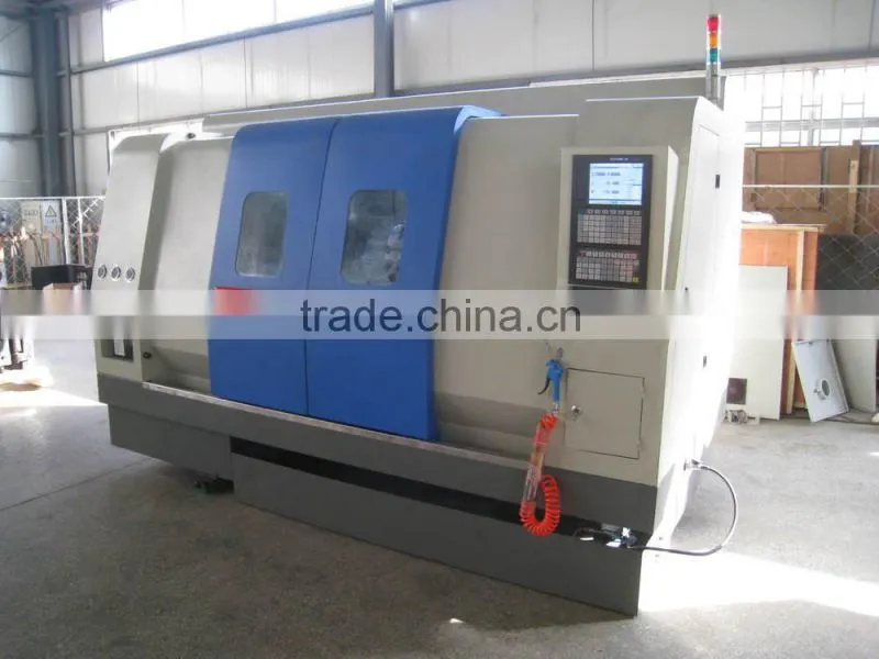 CNC450B-1 horizontal turret lathe with slant bed / cnc lathe machine cutting tools