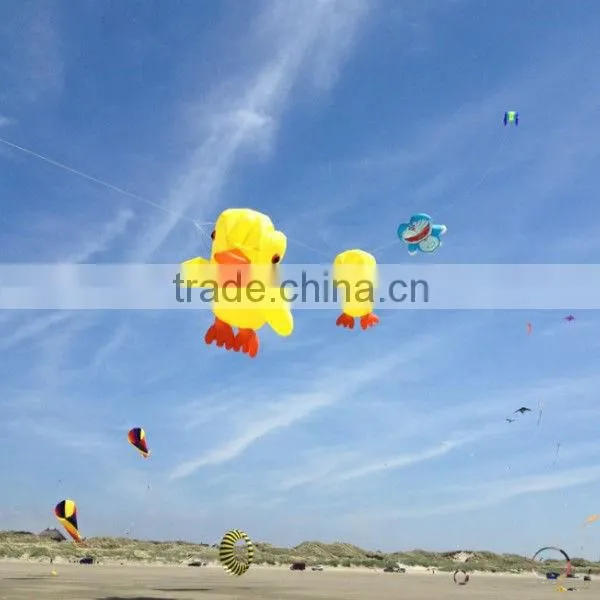inflatable duck kite, parafoil kite from kaixuan kite in Weifang China