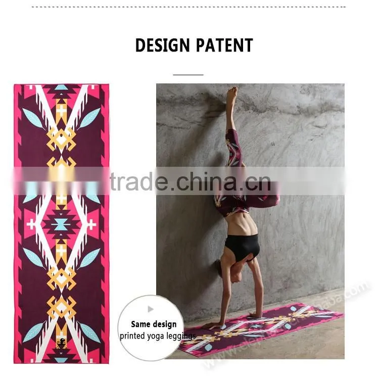 Yogis recommended wonderful bikram recycled yoga towel microfiber