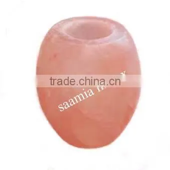 Beautiful Himalayan Salt Crafted Candle Holder