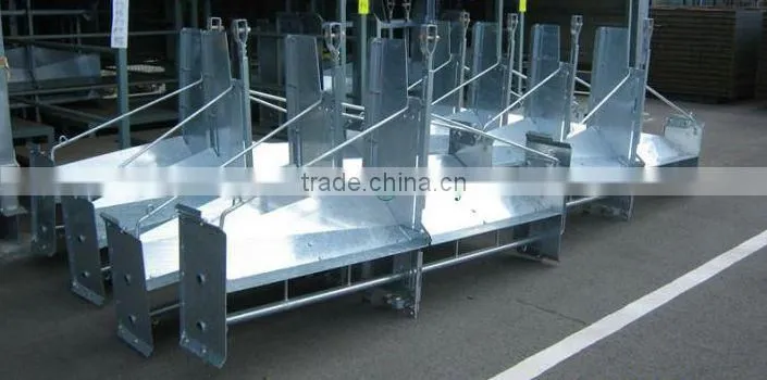 Cow dung drying floor cleaning machine