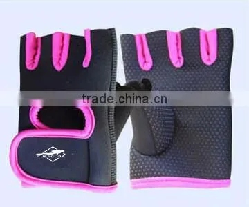 Diving work cut resistant protective gloves;Half of fingers bike gloves