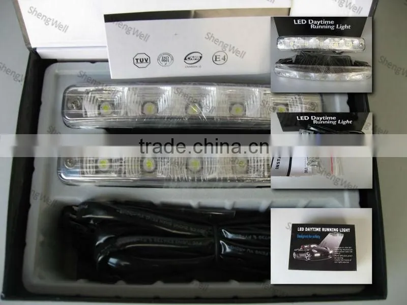 E4 R87 12V/24V Hot selling Wholesale LED daytime running light DRL factory directly DRL daytime running light flexiable led drl