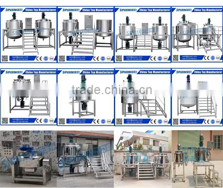 1.5kw chemical blending mixer tank