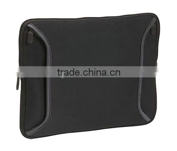 funky black waterproof neoprene fashion laptop bag