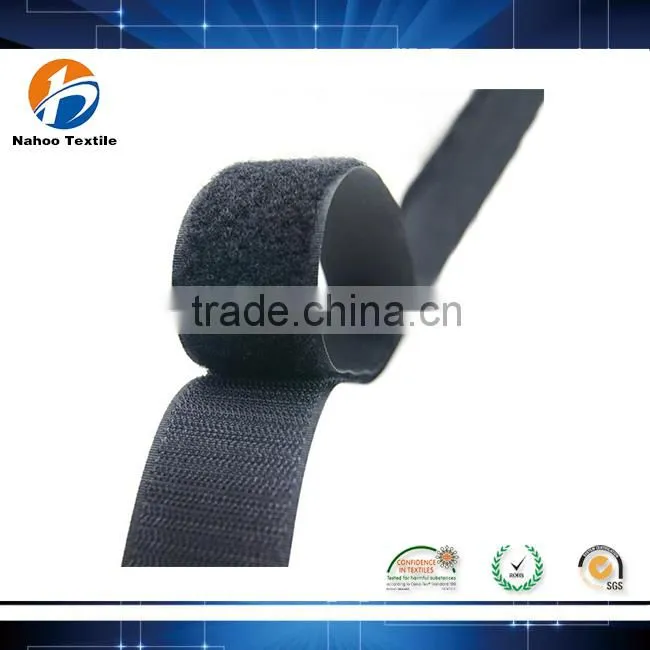 Military green Iron on Hook and loop by ultra sonic welding