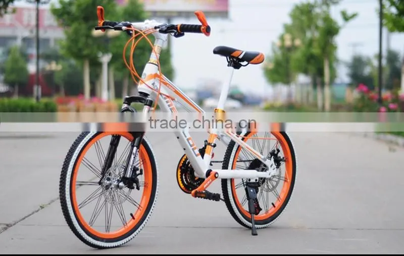 20-inch mountain bike 21 speed double disc brakes kid's mountain bike