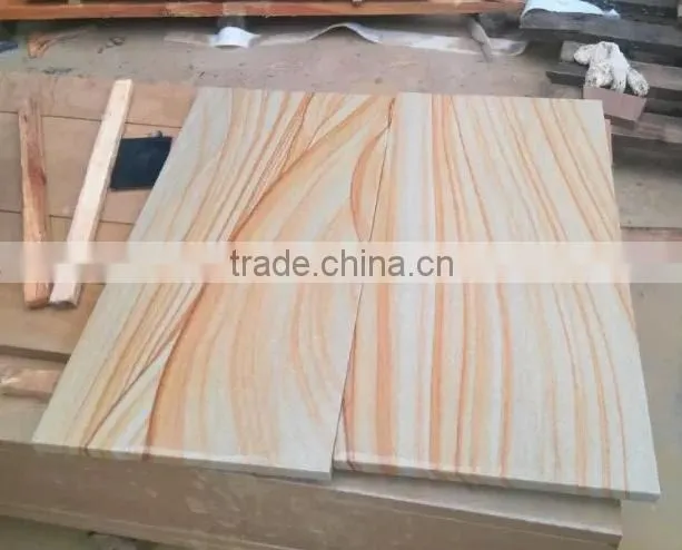 Natural sandstone for wall