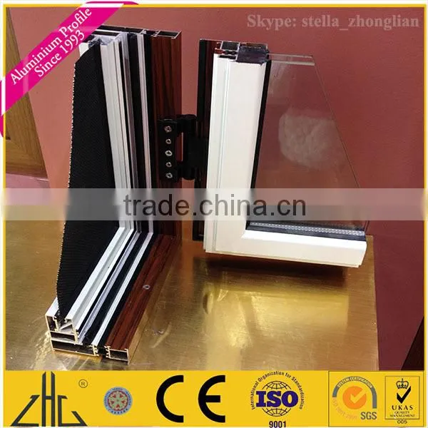 Wow!! aluminium powder coating profile manufacturer,powder coated grey aluminium extrusion profile for door and window,factory