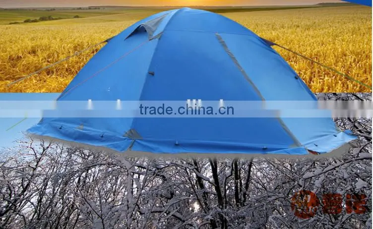 2-3 person double layer waterproof Flame Retardant Camoing Tent