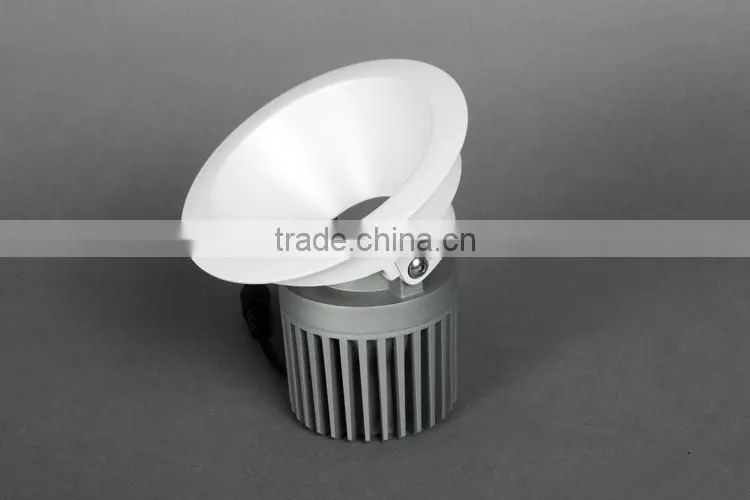 9W 10W cob led downlight for hotel by zhongshan supplier