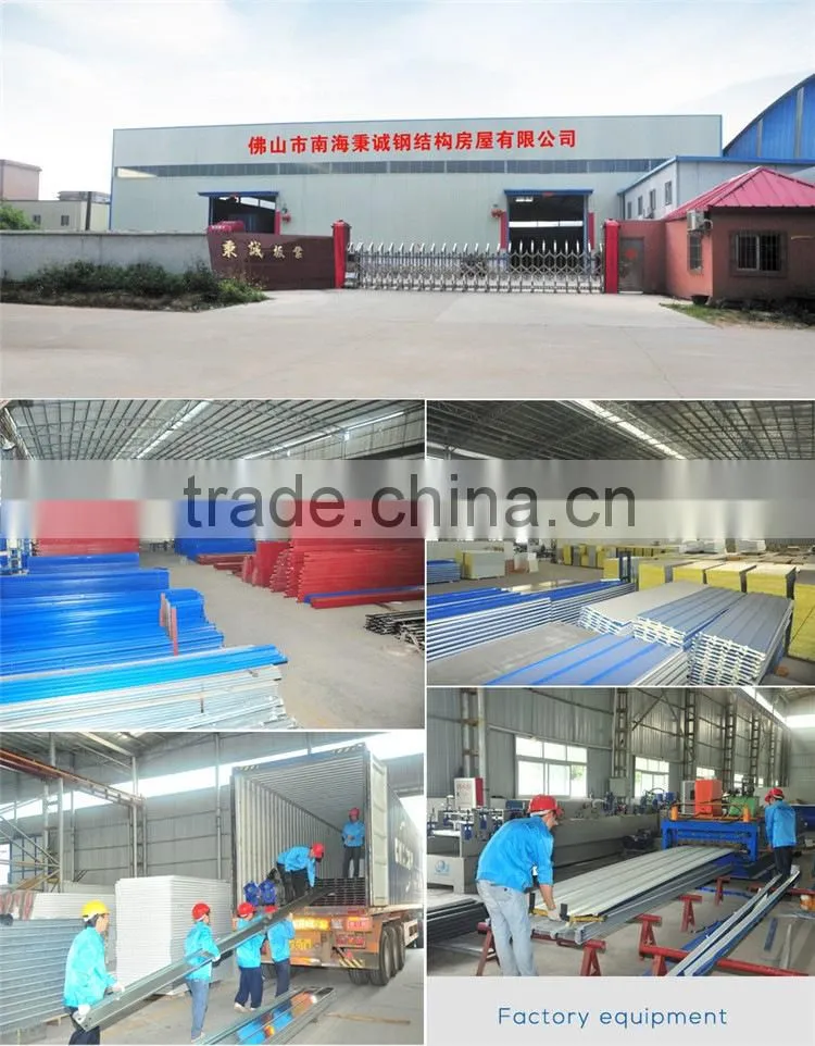Colorful Perfabricated Modular Steel Villas