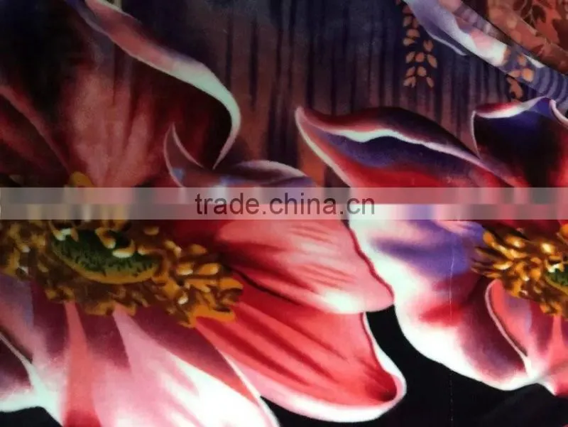 Fancy Printed Flannel Wholesale Fabric Velvet for Artificial Woolen Blanket
