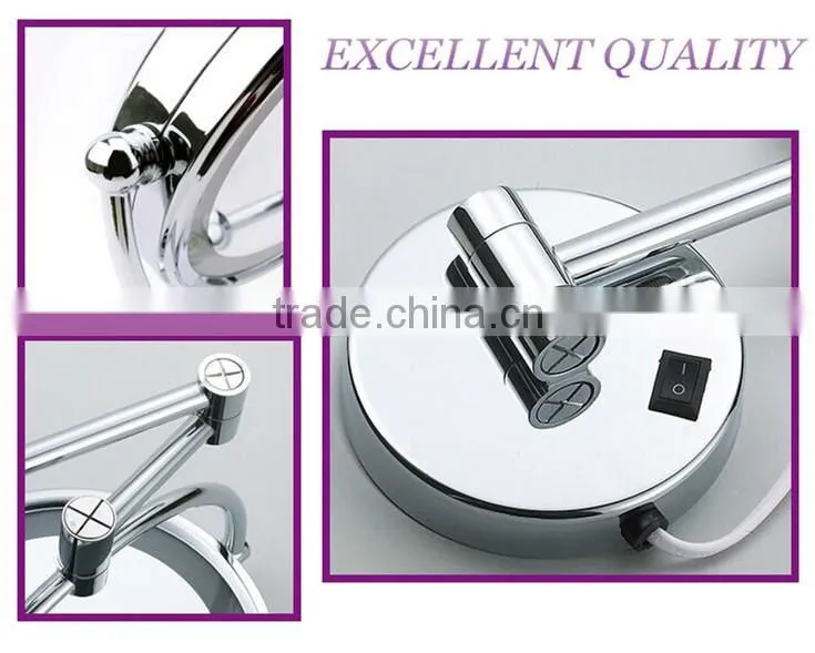 Hot selling shaving magnifying mirrors framed desktop makeup mirrors
