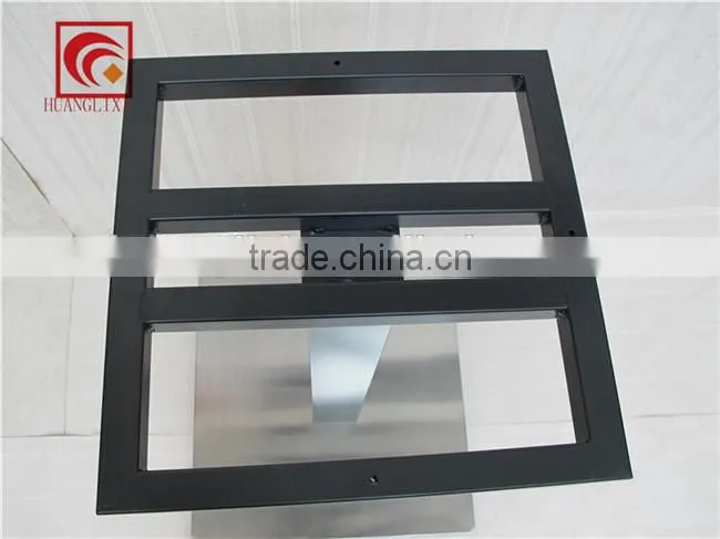 Stainless steel composite material base, the wire drawing of stainless steel table foot, additionally, western food