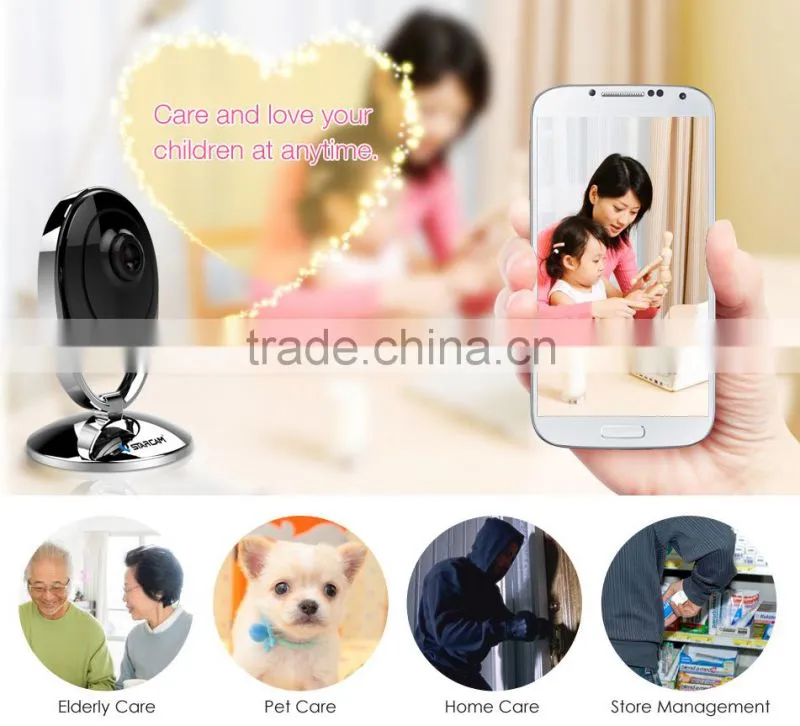 cube camera C7893WIP PnP HD Mini cube wireless network camera pt network mini cctv camera