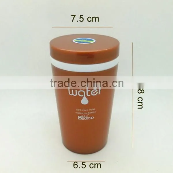 300ml plastic mug with tea filter and leak-proof lid, Mug for promotion, accept logo printing
