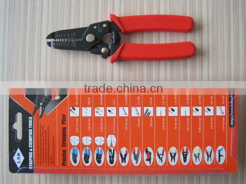 LSD LS-5021 Good quality wire stripper cable wire stripping pliers cutting 30mm max wire