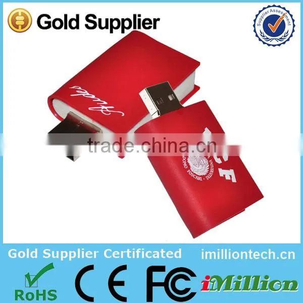 Pretty hot selling ABS material book shape 4gb USB 2.0 thumb drive