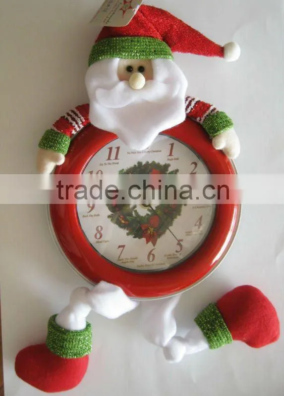 Christmas Santa claus clock christmas gift