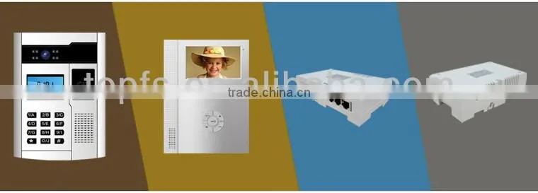 Cheap color video door phones for arpatment