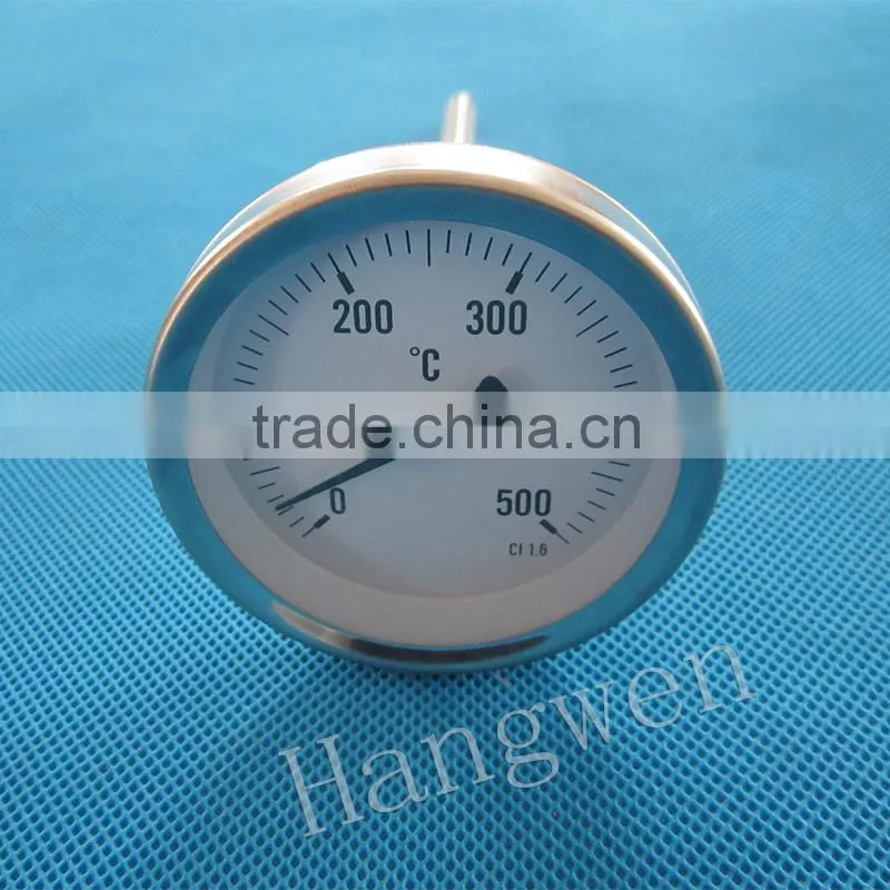 63mm Industrial Bimetal Pizza Oven Thermometer