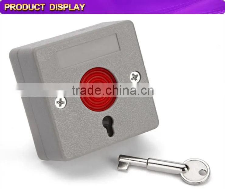 home security panic alarm button plastic reset key