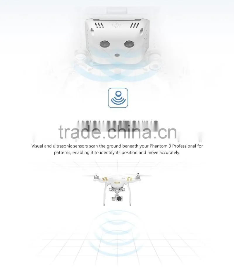 DJI Phantom 3 Professional Quadcopter 4K UHD Video Camera Drone