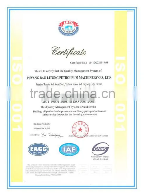 High quality! API Quick joint coupling