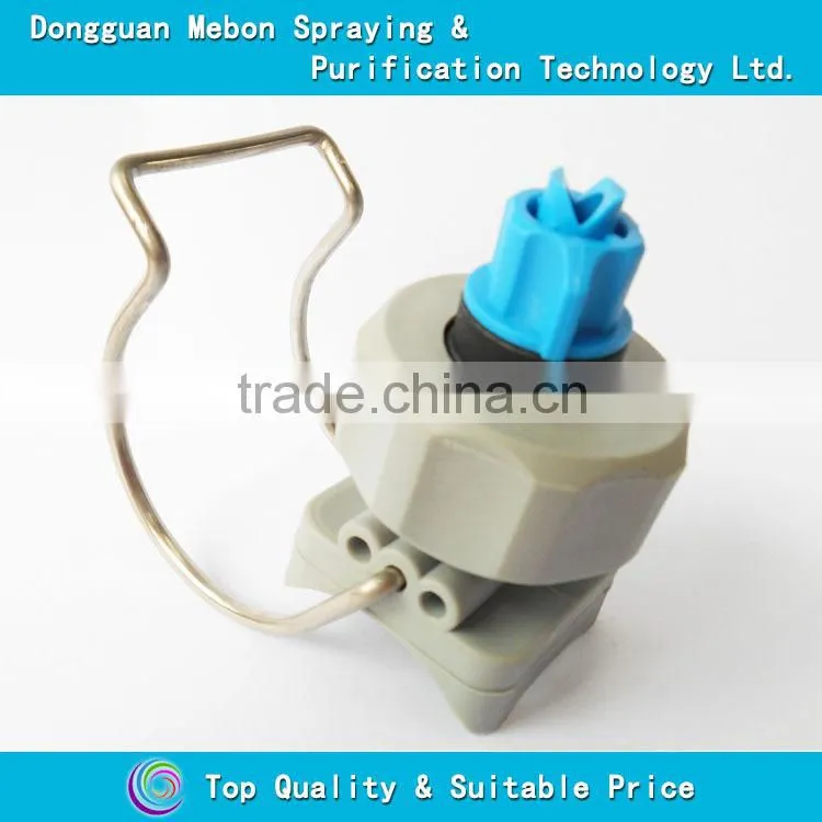Adjustable ball clip eyelet nozzle,single clamp water spray nozzle