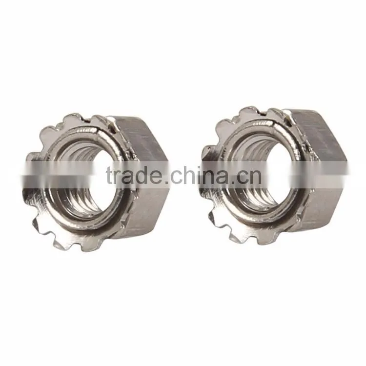 Mass supply fine workmanship high quality carbon steel kep nuts m10