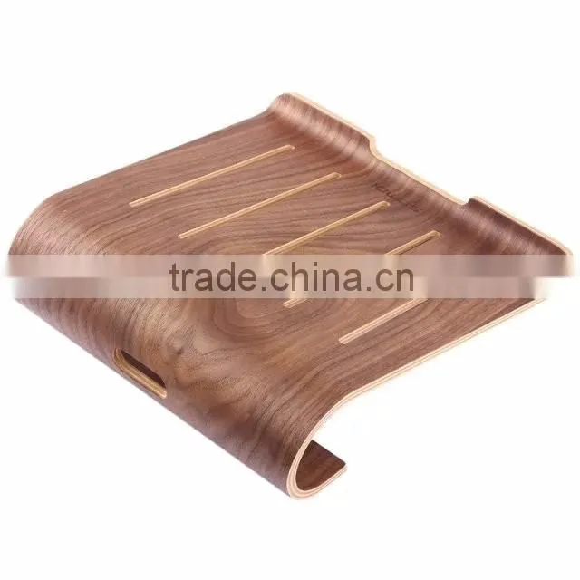 Universal Laptop Samdi Wood Holder Stand, for macbook wood holder wooden stand holder