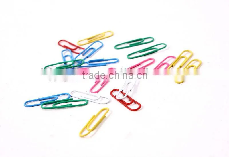 Blister Card Packing Colorful Paper Clips.