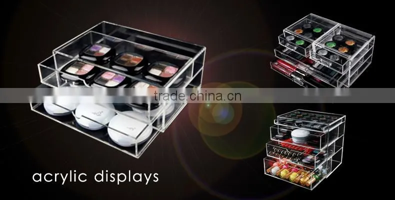 Hotel Supplies Acrylic Table Drawers For Hotel Decoration Small Acrylic Drawers