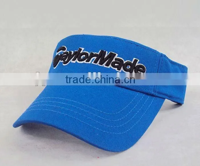 Fashion Promotional sun visor hat for golf