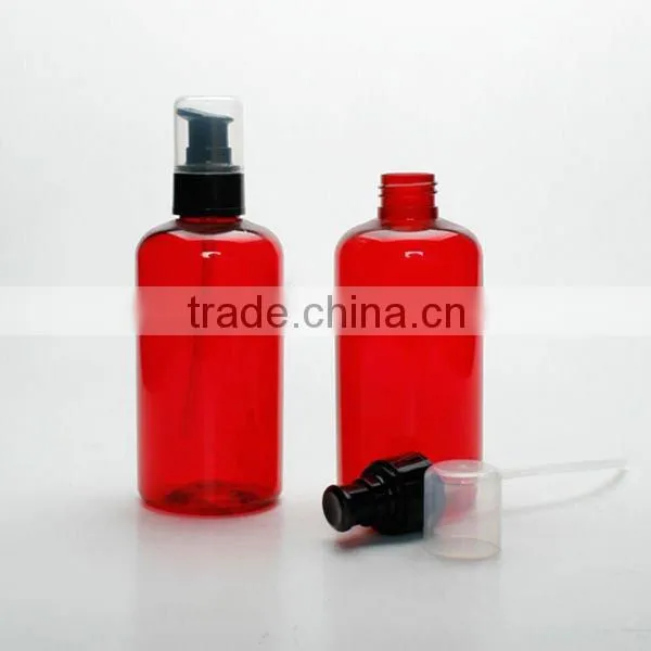 Treatment pump PET 250ml B Red Clear