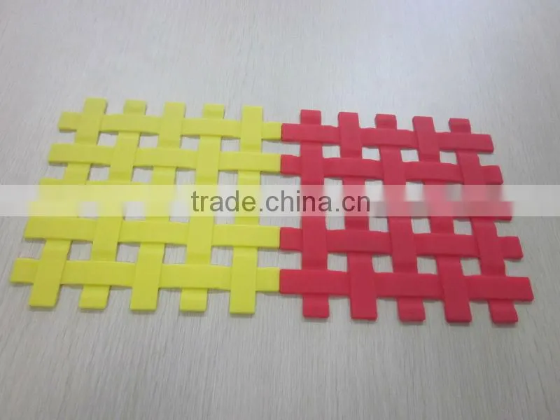 100% food-grade heat-resistence hollow silicone mesh mat