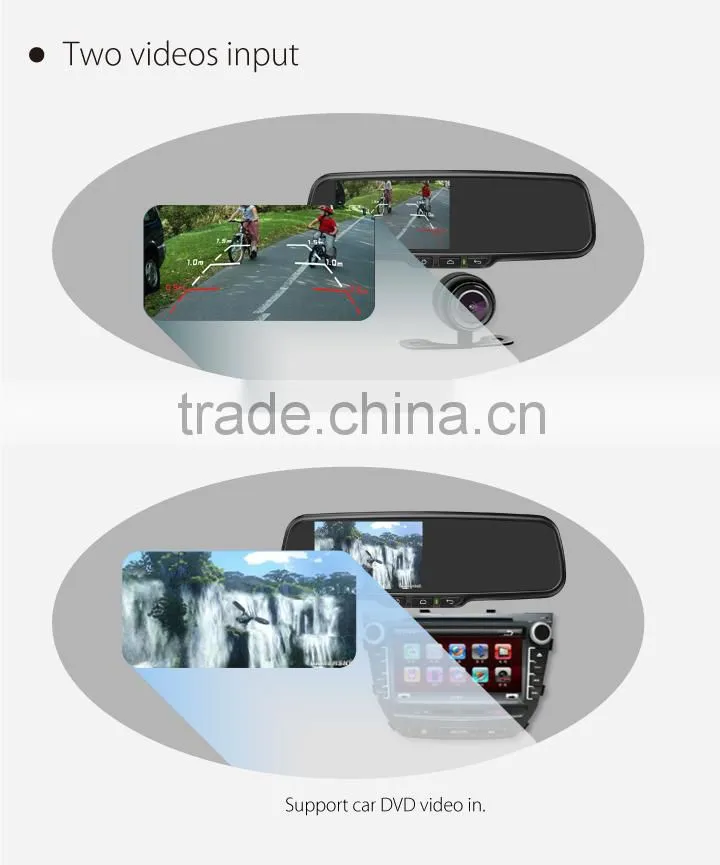 5.0 inch Android system Gps Navigator+Bluetooth+wifi+1080P DVR+Touch Screen