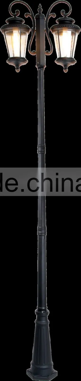 2016 hot sale Antique Aluminum Outdoor Standing Light Pole