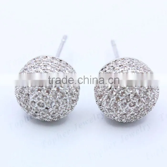 China manufacturer wholesale 925 silver post earring