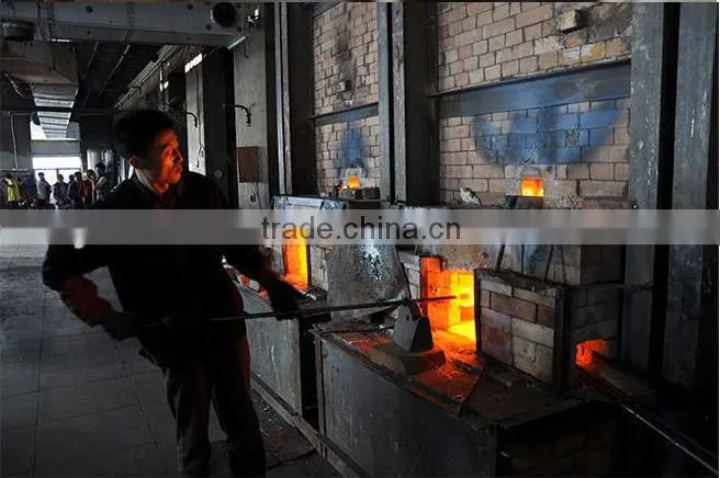 Small garden ornaments wholesale glass fruit for festival show